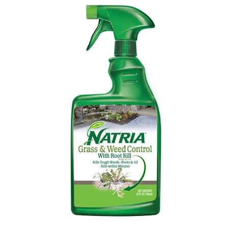 Natria Natria 7000306 24 oz RTU Liquid Grass & Weed Control 7000306